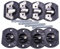 INCREWAY 4 set Divano giunto sezione connettore, collegamento staffa incastro componibile mobili connettore Pin Rimane