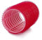 PONIK'S PROFESSIONAL - Haarrollen Lockenwickler, Lockenwickler Selbsthaftend Set, Haar Roller 12 Stücke, Haarrollen Locken 36mm, Selbst Griff Locken - rot