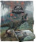 JURASSIC WORLDas gefallene Königreich von Trex Poster Silky Touch, superweich, Decke 152 x 127 cm