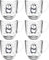LEONARDO HOME Leonardo Tasse BAMBINI 6er-Set 280 ml Panda, 022901, Glas