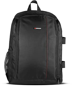 Matterport Camera Backpack for Pro2 3D Camera Waterproof Camera Bag with Tripod Holder and Laptop Storage Compartment, Black