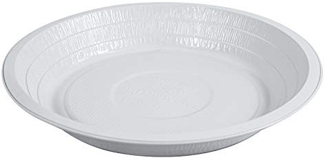 Osviplastic Platos hondos de aluminio 100 % reciclables, diámetro 21 cm disponible en un único paquete de 25 unidades.