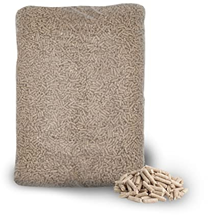 Nadelholz Pellets 6 mm | EN A1 Qualität | ENplus Zertifiziert | 15 kg Sack