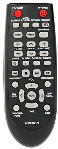 ALLIMITY AH59-02547B Sostituisci Telecomando adatto per Samsung Soundbar HW-F550 HW-F551 HW-FM55C HW-F450/ZA HW-F450