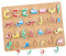Harilla Holz Arabisches Alphabet Puzzles Board Montessori Spielzeug Holz Steckpuzzle für Kinder, Buchstaben Lernen Lernspiele, Frühes Lernspielzeug Motorikspielzeug Geschenk für Jungen und Mädchen