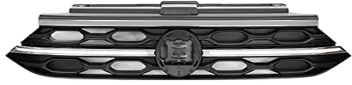 Volkswagen 2GA853651NRYP Kühlergrill Frontgrill schwarz/chrom, für Facelift ab Modelljahr 2022, für Fahrzeuge mit serienmäßiger Ambientebeleuchtung (PR-Code UD3)