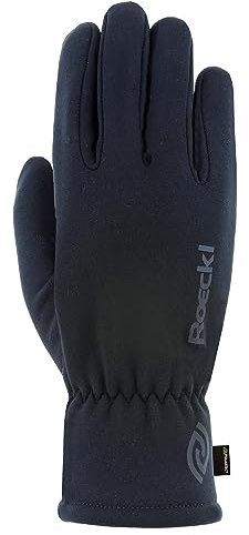 Roeckl Sports Reithandschuh Widnes, Freizeit Winter Handschuh, Schwarz 10.5