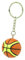 BKstuff Portachiavi Pallavolo Basket Palla Gadget Sportivo per Squadra (Basket, modello 2)