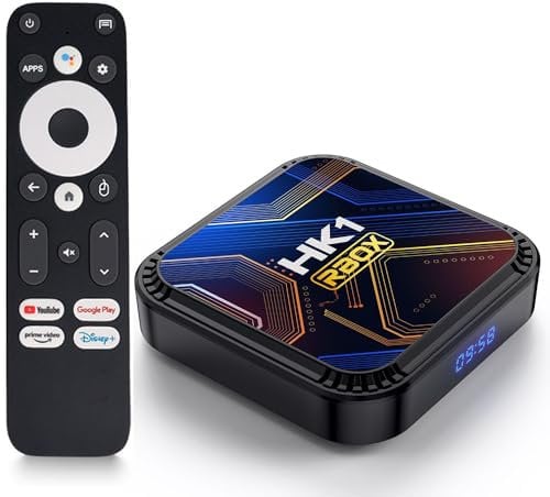 CHROX Android 13.0 TV Box,Smart TV Box RK3258 Quad-Core 64-Bit ARM Cortex-A53 Support 8K/4K 2.4/5.0Ghz WIFI BT4.0 100/1000M Ethernet HDMI 2.0 H.265 Set Top Box,4GB+64GB