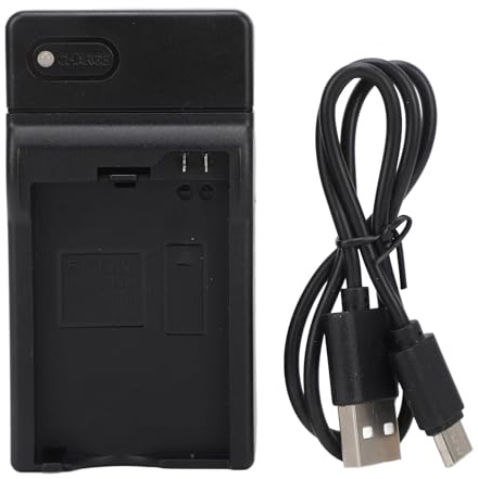 Kamera-Akkuladegerät, Typ-C-Schnellladestation mit Akkustandsanzeige, PCM-Smart-Chip, für PSP110-Akku, für PSP 3000 2000 1000