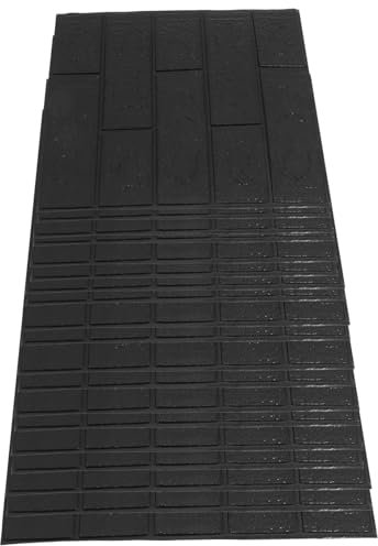 Veemoon 20stücke Ziegelstein Tapete Selbstklebend Wandverkleidung Für Küche Wand Fliesen Boden Einfach Anzuwendender Wandaufkleber Ohne Zusätzlichen Kleber Rückstandsfrei Entfernbar