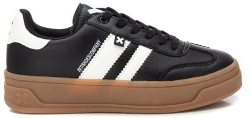 XTI Damen 143645 Sneaker, Schwarz, 38 EU