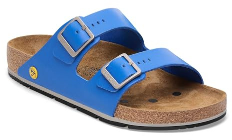 Birkenstock Arizona Pro ESD Herren und Damen Sandalen mit ergonomischen Fußbett - Rutschfeste Laufsohle und verstellbare Schnallen – Antistatisch