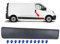 INLY Baguettes latérales de protection noires compatibles avec Trafic Vivaro Primastar 8200036086 91165345 (2001-2013)