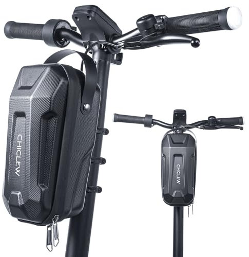 CHICLEW 3L Große Kapazität Scooter Tasche, Schnellverschluss wasserdichte E Roller Tasche, Tragbare Tasche E Scooter, Lenkertasche Escooter für Xiaomi Mijia Sedway Ninebot