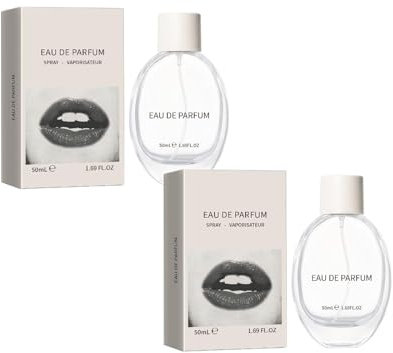 Jasmin Parfüm Damen Parfüm, 50ml - Verführender Duft mit Langzeitwirkung Blumig-Frische Noten von Jasmin, Rose & Sandelholz Eau de Toilette Spray Ideal für Alltag & besondere Anlässe (2 pcs)
