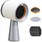 INNOV'AIR Campana de cocina aspirante 180 m³/h portátil, 3 velocidades silenciosas con filtros de carbón, mini campana portátil para cocina sin evacuación y exterior