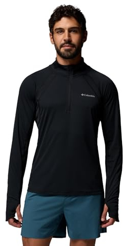 Columbia Herren Stealth Spring Long Sleeve Half Zip Tee Long Sleeve T-Shirt
