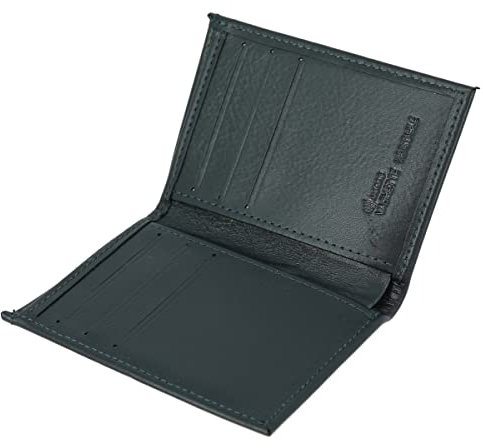 FASHIONGEN - Porte cartes en cuir SAWSAN - Bleu marine, Bleu Marine, Taille unique