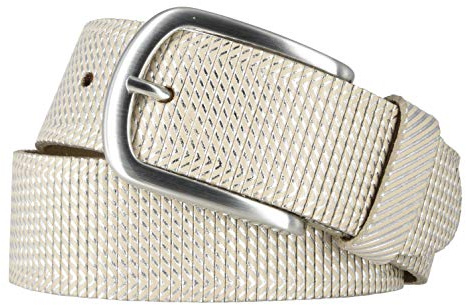 Bernd Götz 3,5CM SOFTLEDER GUERTEL, beige(beige (0061)), Gr. 85