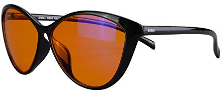 SHINU Layies Cateye Blaulicht Blockierende Computerbrille Nachtfahrbrille-5865