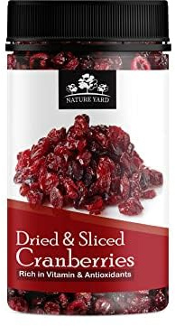 NATURE YARD Frutta secca di mirtilli rossi - 250 g - mirtilli veri essiccati naturalmente