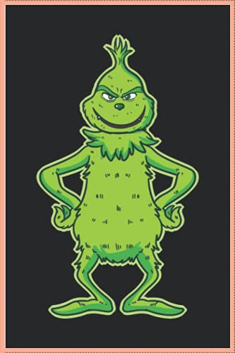 GRINCH NOTIZBUCH: Weihnachtsnotizbuch - tolles gepunktetes Weihnacht - Notizbuch - 120 Seiten um Weihnachten zu planen?!? Geschenke einzuordnen - ... viele mehr I Ca. DINA 5 I Geschenk - Planen