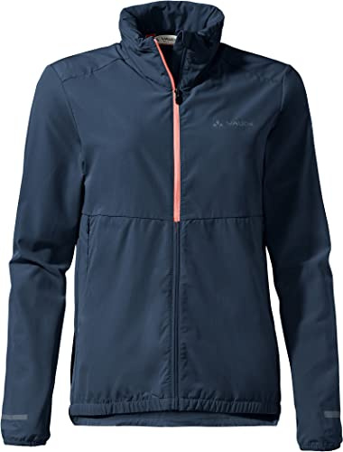VAUDE Women's Cyclist Air Jacket, Damen Windjacke zum Fahrradfahren, dark sea, 36