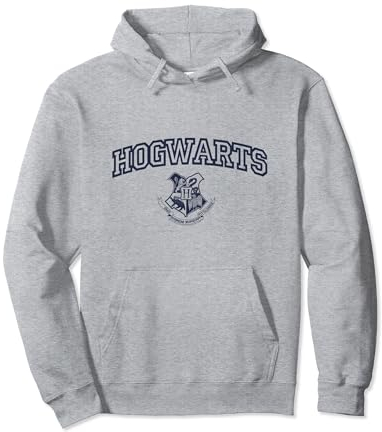 Harry Potter Hogwarts Crest Navy Pullover Hoodie