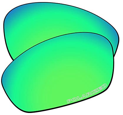 EZReplace Verres de rechange pour lunettes de soleil Oakley Monster Dog (verres polarisés), Ressort en polycarbonate vert, Taille unique