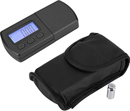 Fubdnefvo Tragbarer Digitaler Plattenspieler Stylus Force Scale Meter Gauge Hintergrundbeleuchtung HochpräZiser Tracking Gauge für Schallplattennadel