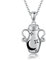 HUKKUN MONGAS Magic Potion Witch Necklace Sterling Silver Witch Potion Bottle Pendant Necklace Wiccan Pagan Jewellery Gifts for Women Girls
