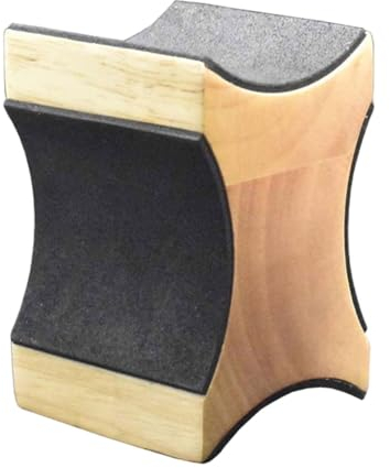 Generic Gitarrenhals-Stütze,Gitarrenhals-Ständer Halter Saiteninstrument Holz Hals Wiege für Gitarre Ukulele Bass Violine Zubehör