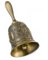 CHUANGOU Handglocke Tischglocke，Hand Glocke Rezeptionsklingel，für Restaurant,Hotel,Geschäfte,Service Glocke,Training von Haustieren.（Bronze）