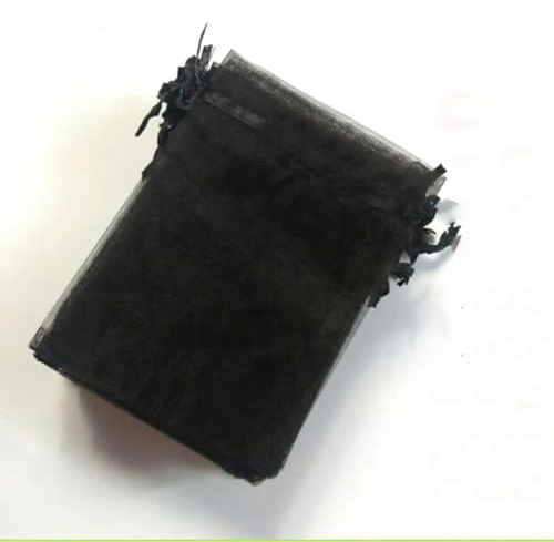 PENGLEI 100 Stück ausziehbare schwarze kleine/große Organzabeutel für Hochzeit, Party, Weihnachten, Geschenktüte, Schmuckverpackung, Beutel, Beutel, 30 x 40 cm, 1000 Stück