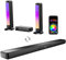 ULTIMEA Soundbar TV 5.0 Canali, Soundbar PC con RGB per Home Cinema, Sound bar Rimovibile con Controllo APP, HDMI-ARC/OPT/AUX, Montaggio a Parete, Apollo S70