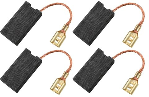 Create idea 2Pairs Carbon Brushes Replacement Part 999-059 Compatible with HITACHI G23ST G18ST G18SW2 G23SW2 Angle Grinders Repair Accessories (25x13x7mm)