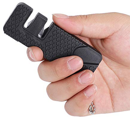 Ailgely Affittatore di Mini Coltello, Portatili, Mini Dimensioni, Alla Moda e Portatile, attività All'aperto, Accessori da Campeggio, Realizzati in Materiale di Plastica e in Acciaio