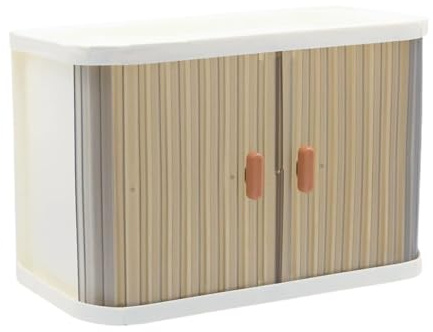 Puppenkleiderschrank | Vitrine für Puppenzubehör | Schrank für Kostüme aus Plüsch für Kinderzimmer und Spielzimmer
