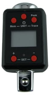 JOXLOVER Drehmomentschlüssel, Hochpräzise professioneller digitaler Drehmomentschlüssel 1.5-1000nm Mini-Drehmomentadapter elektronischer Drehmomentzähler für Auto, Motorrad(WRG6-600(600nm))