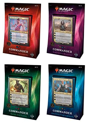 Magic Commander Decks 2018 - deutsche Version