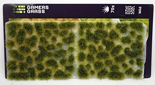 Dry Green 6mm Tufts, Wild, Gamers Grass, Modeling/Miniatures/Wargamming