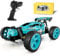 Tecnock RC Buggy, 1:18 High Speed 20 KM/H 2WD Off Road Racing Car with Rechargeable Batteries, Toys Gift for Boys and Girls
