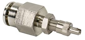 Viair Corporation DOT Inflation Valve (for 3/8 Air Line) PTC Style, Nickel Plated (2 pcs), Gold