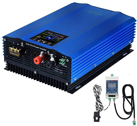 1000W Micro-onduleur À Onde Sinusoïdale Pure MPPT Solaire Power Limiter LCD Onduleur Solaire Micro PV pour Optimiser Le Taux De Conversion De L'énergie Solaire