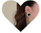 Allereya Vintage Schwarz Onyx Ohrringe Schwarz Rund Edelstein Ohrringe Edelstein Quarz Ohrringe Gold Geometrische Ohrringe Schmuck Für Frauen Und Mädchen