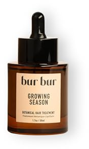 BUR BUR Growing Season Hair Growth And Repair Oil | With Burdock, Nettle Oil and Vitamin C for Visibly Fuller, Stronger and Shinier Hair.