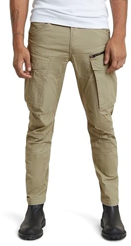 G-STAR Hombres Rovic Zip 3D Regular Tapered Pants, Verde (Ensis Green D02190-d387-6057), 29W / 34L