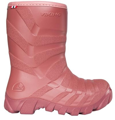 Viking Ultra Warm, Stivali da neve Unisex - Bambini e ragazzi, Rosa Pink Light Pink, 23 EU