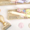 Stempel kleiner Pustekuchen mit Herz, Mitbringsel Freundin, Geburtstagsgeschenk